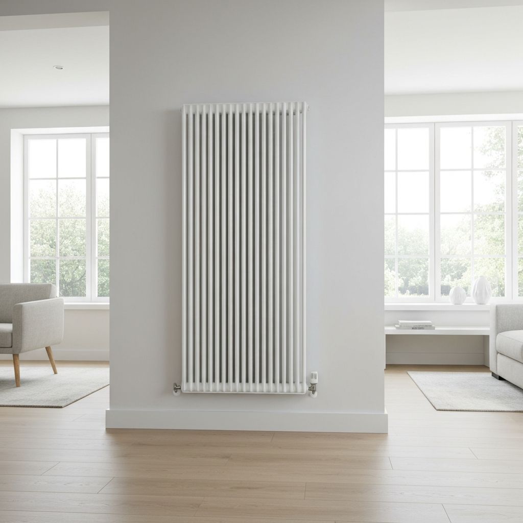 Modern radiator installation